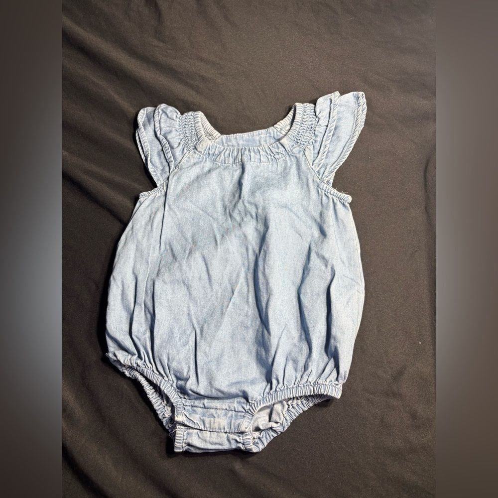 3-6 Build a Bundle Old Navy Denim Romper EPC 3-6 Months